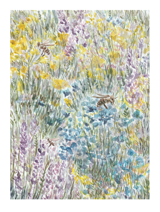 CVETJE Travnik Print