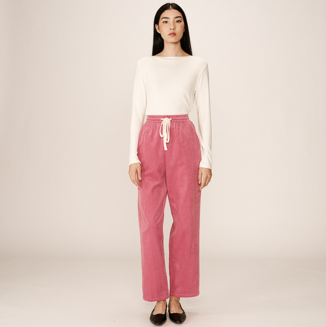 Corduroy Trousers Rose 