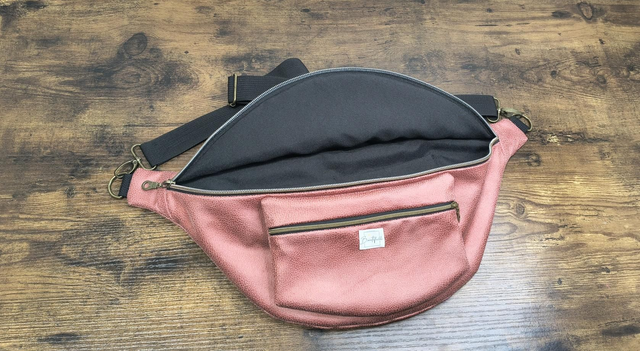Pack Sac Banane Vieux Rose
