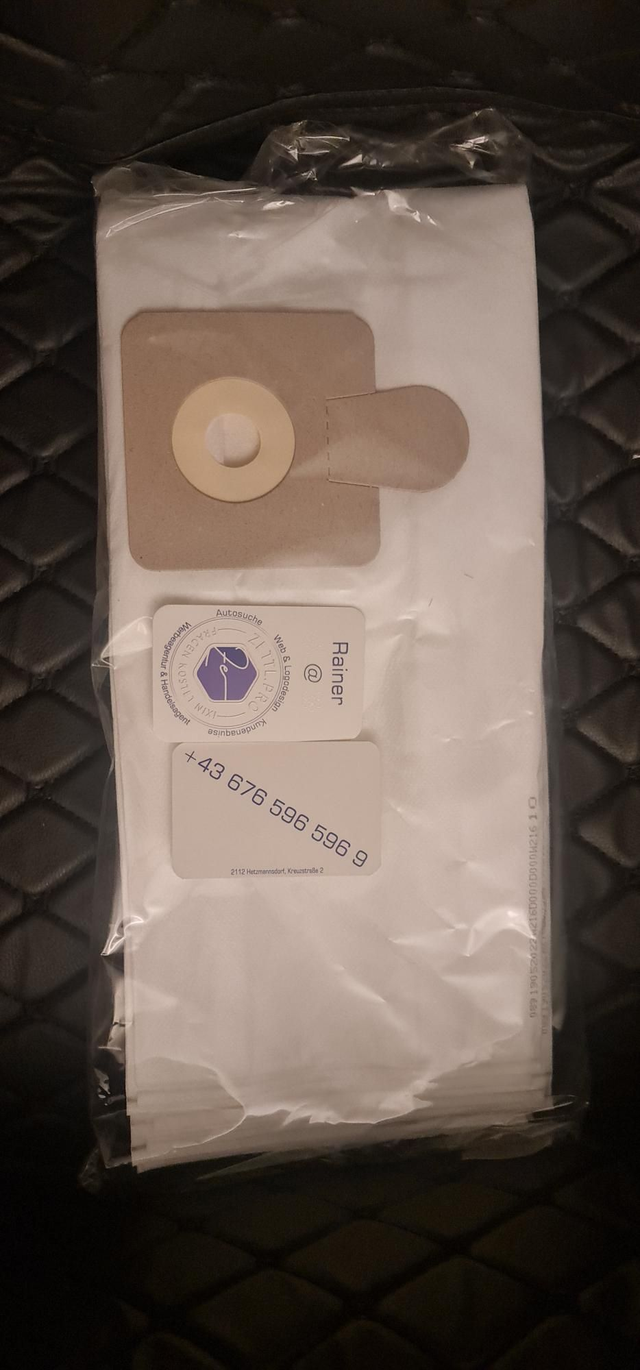 Vliesbeutel für Vac13