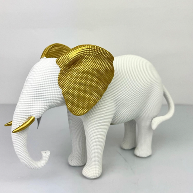 Elefante porta fortuna in resina 