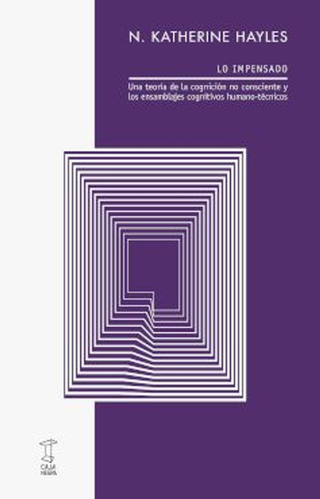 Lo impensado - N. Katherine Hayles 