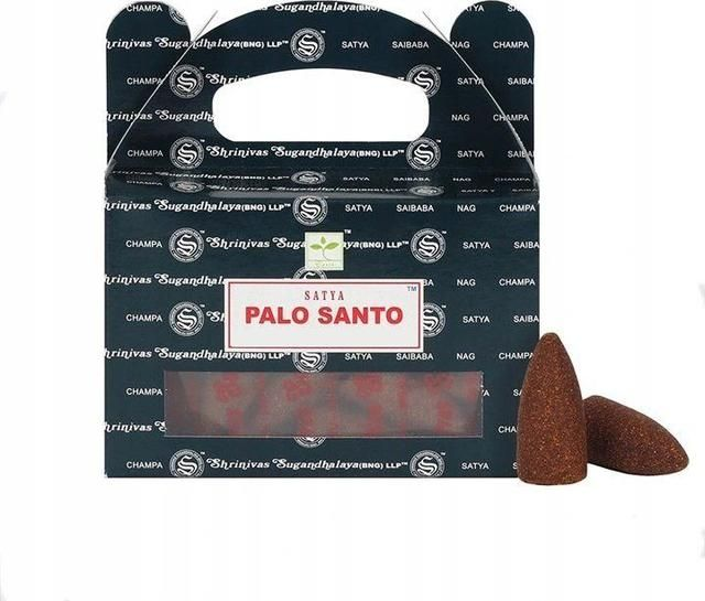 Satya Palo Santo Backflow Incense Cones (24)