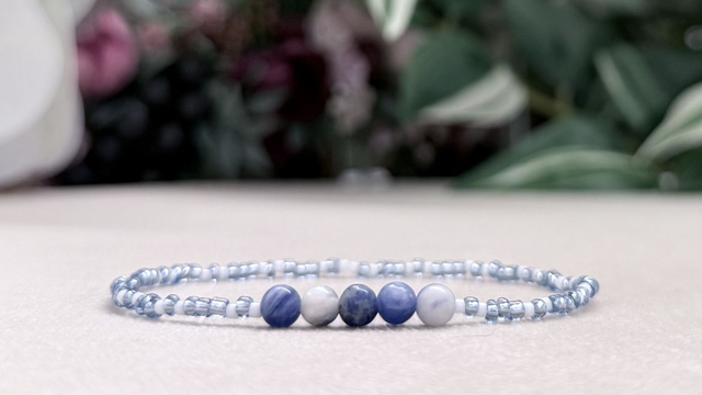 Bracelet | Sodalite Bleue - Éléments 3