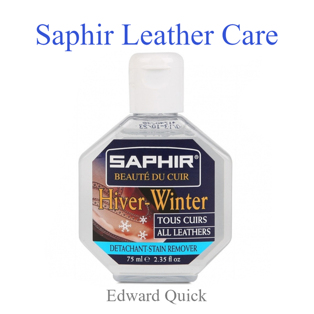 SAPHIR BEAUTE DU CUIR - DETACHEUR HIVER WINTER (SALT STAIN REMOVER) - 75ml