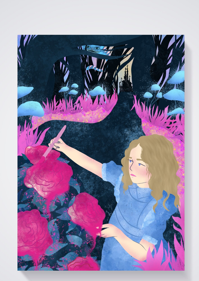 Affiche Alice au pays des merveilles