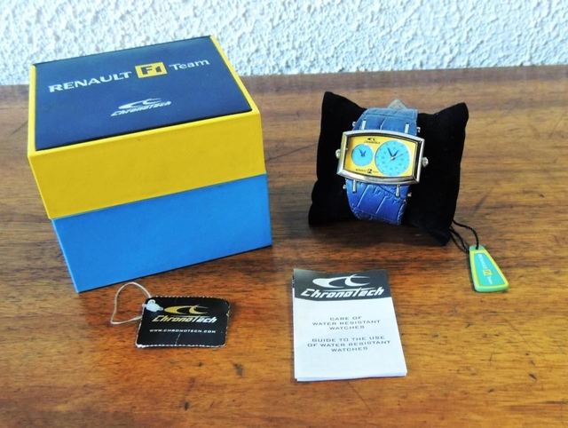 Rare montre de collection vintage Renault F1 