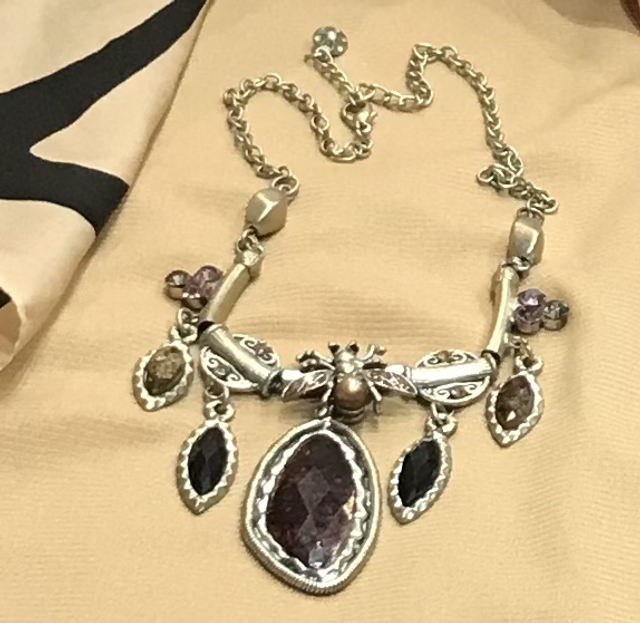 Multi Coloured Vintage Necklace - NEC84