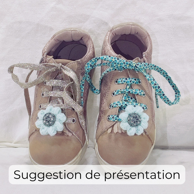 Lacets Cerisier Turquoise 110cm