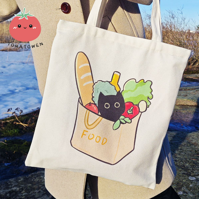 Tote bag: Grocery vegetables bag