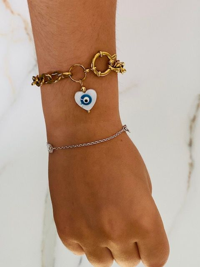 Bracelet Fille « Lou » Bleu