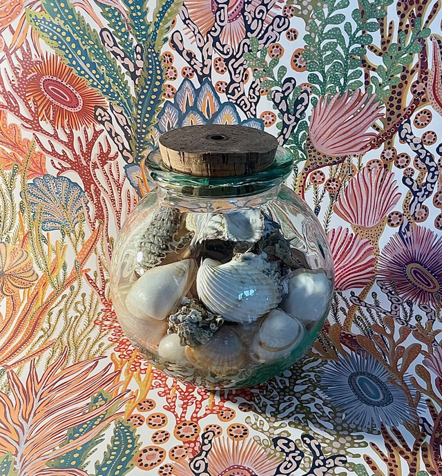 Sur la plage abandonnée...