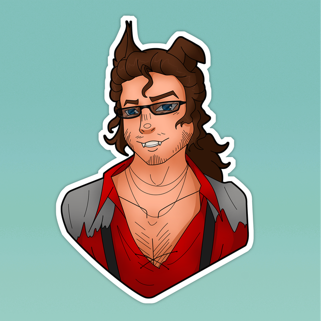 Hermitcraft Ren Vinyl Sticker