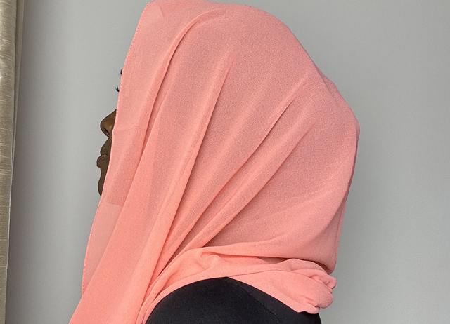 Peach (Chiffon Hijab)