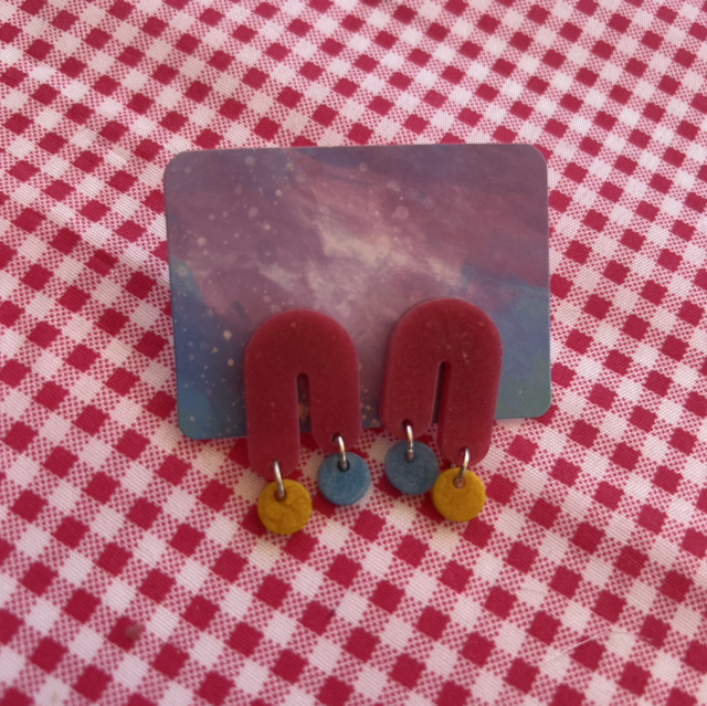 Pendientes Arcoíris 2