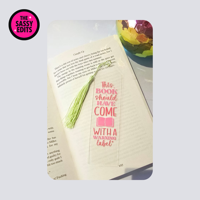 This Book Should Have Come With A Warning Label - Triangle Top