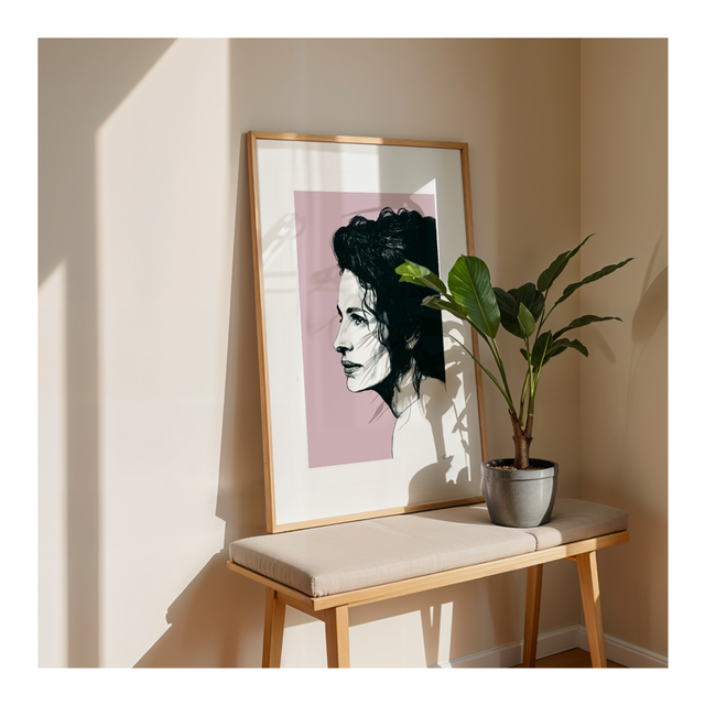 &#039;Julia Roberts&#039; art print