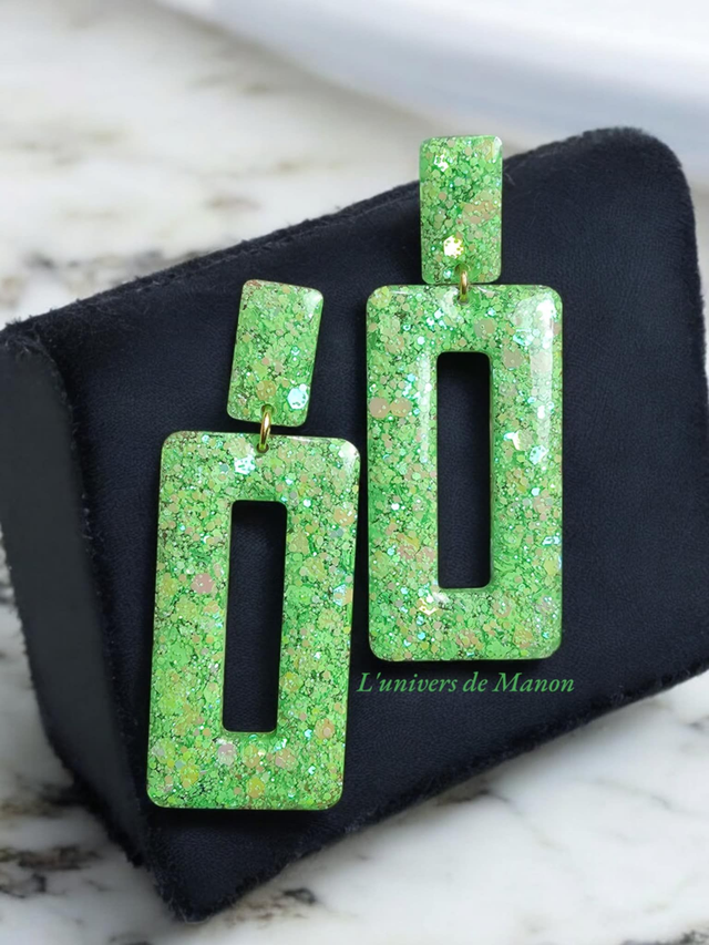 Boucle d&#039;oreille &quot;Carole &quot; 