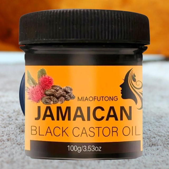 Miaofutong Black Castor Oil – 100g | Moisturising &amp; Smoothing

