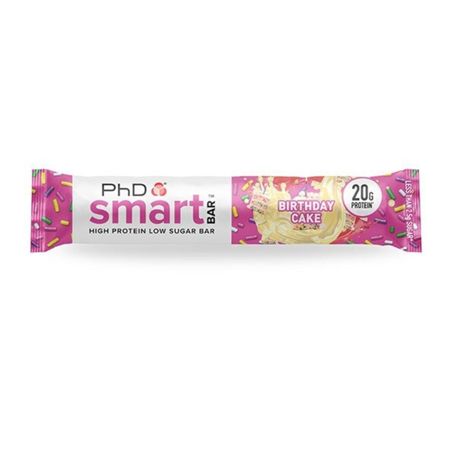 PhD Smart Bar Birthday Cake 64g