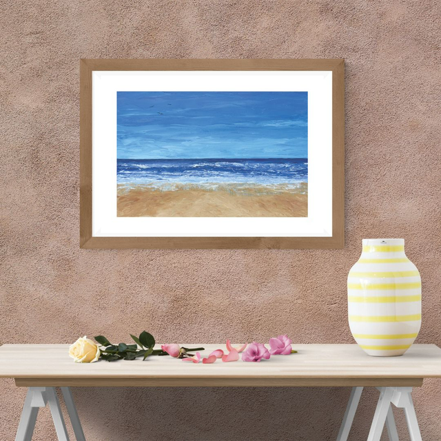 Seagulls flying high (Saunton Sands Collection) A3 Limited Edition Art Print 
