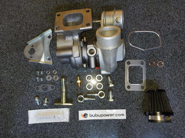 Moderner Wassergekühlter Turbolader Garrett GT1548 (Serie 0,8bar) im Set 