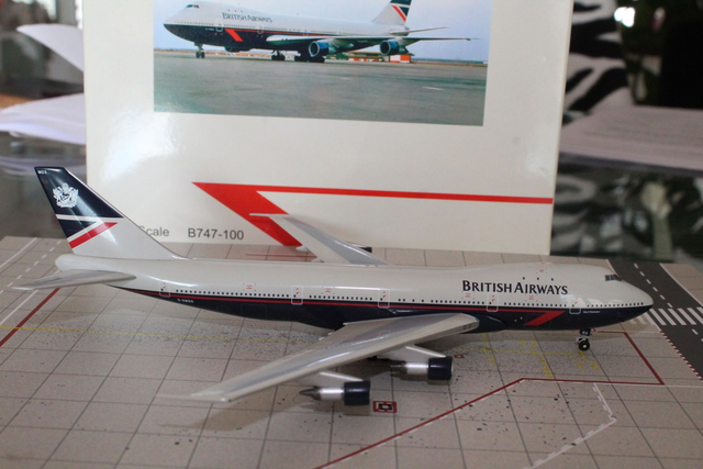British Airways B747-200 (G-BMGS), 1:400, selten!