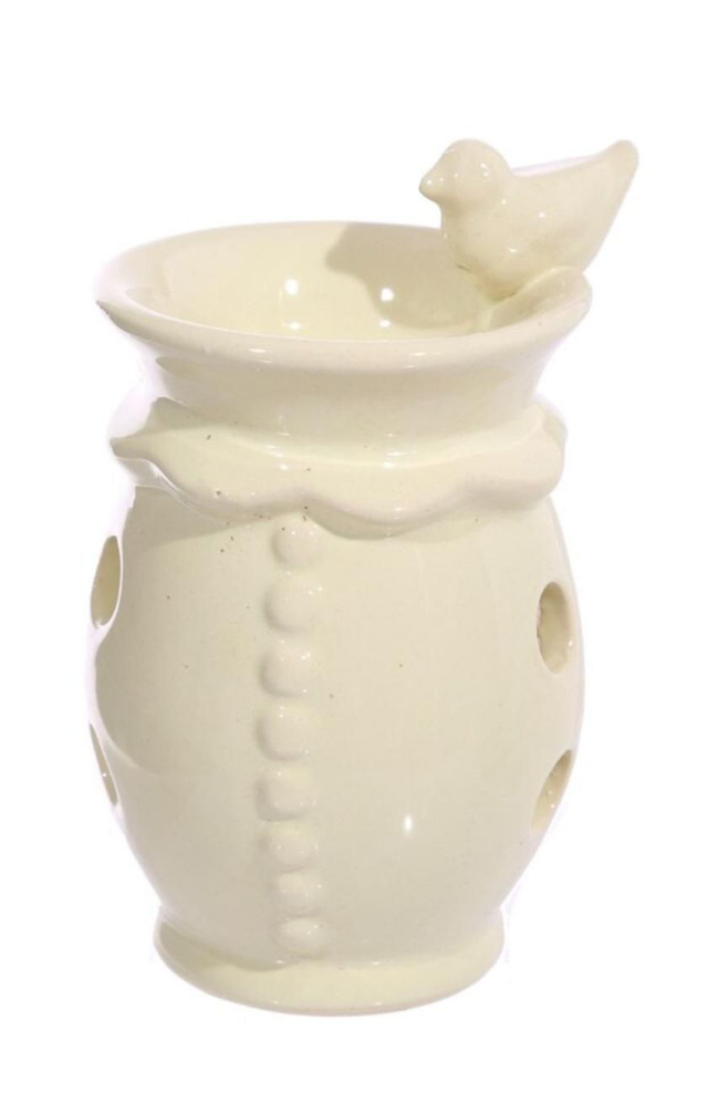 DIFFUSEUR DE PARFUM OISEAU " COULEUR IVOIRE "