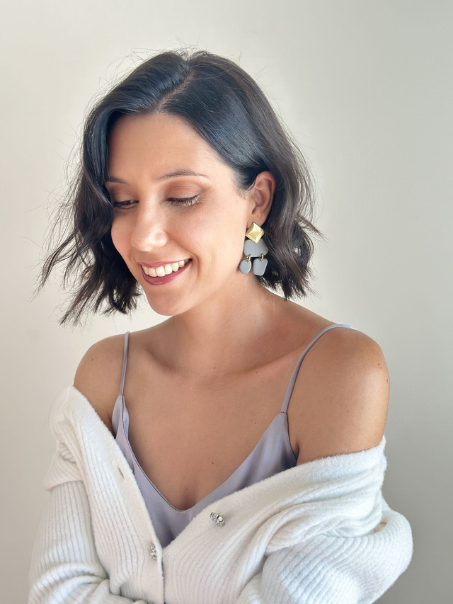 Polymer Clay Earrings ~ Diya