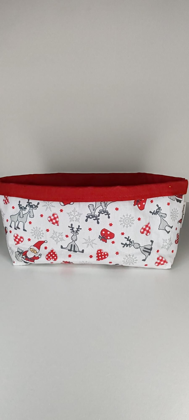 Bannette à pain rennes blanc 