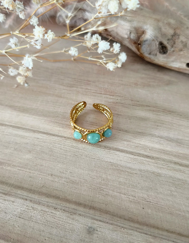Bague Astrale Aventurine verte