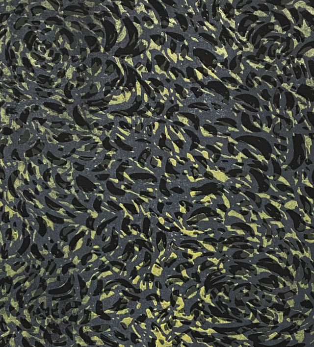 Flamboyant Black /geel wit 