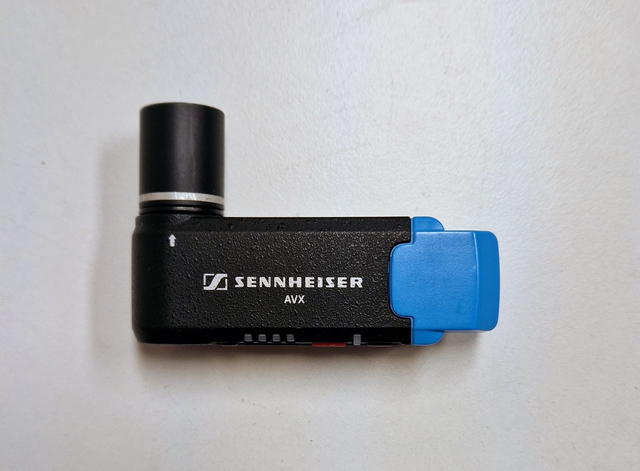 Sennheiser AVX EKP, mottagare delvis defekt