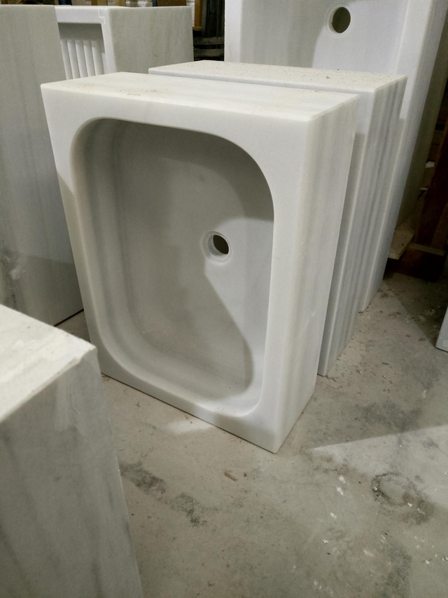 Fregadero macizo marmol