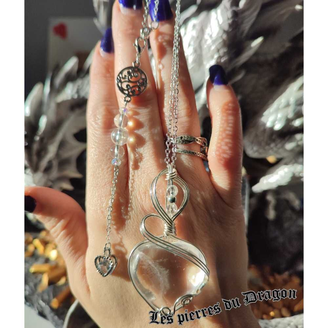 Talisman cœur de cristal
