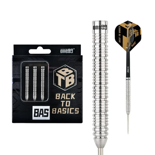 One80 Back To Basic BAS Steeldarts - 22g  