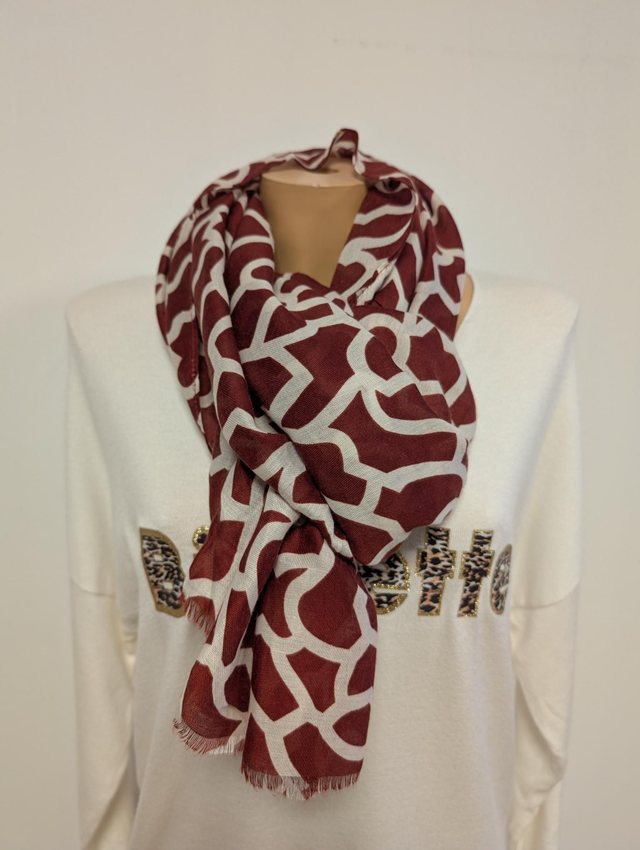 Foulard Sya rouge