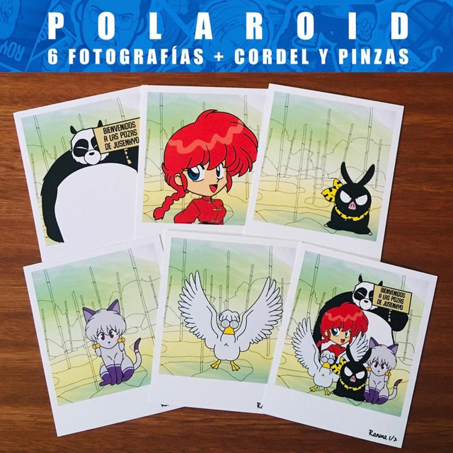 Set polaroid  Ranma