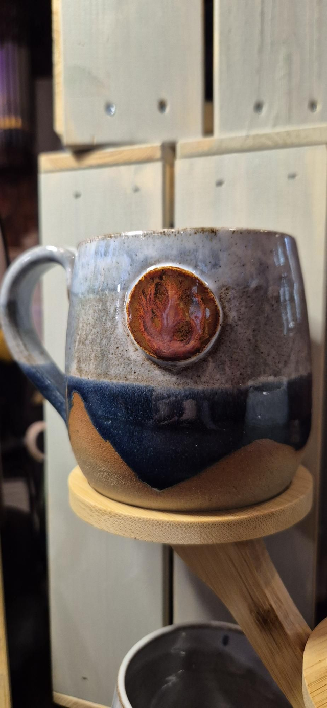 MUG COPPER moon large