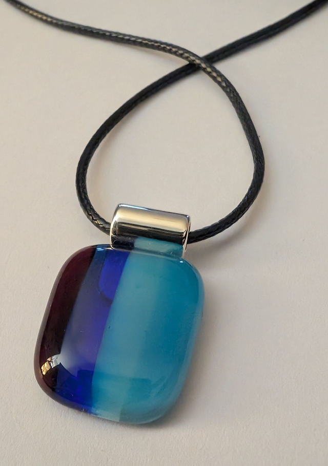 Fused Glass Necklace