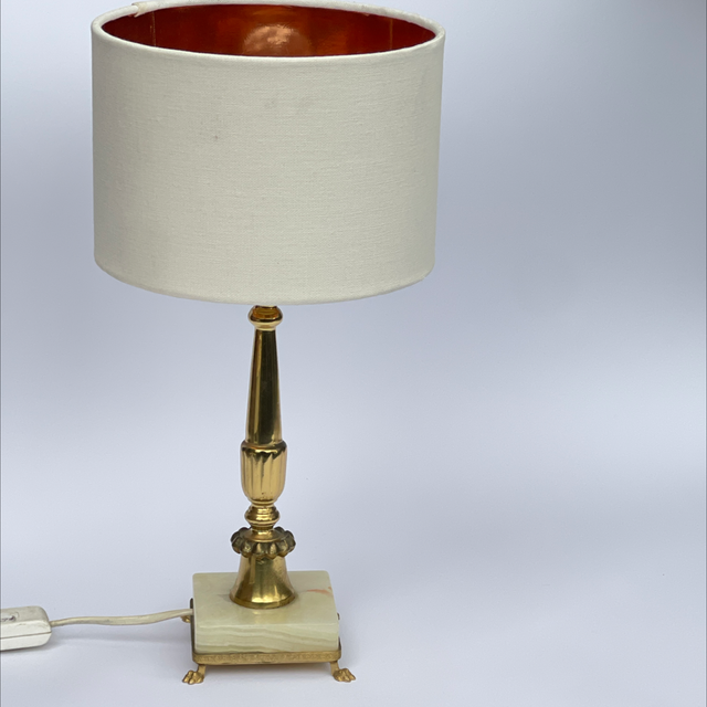 Kleine Onyx Leuchte / Tischleuchte