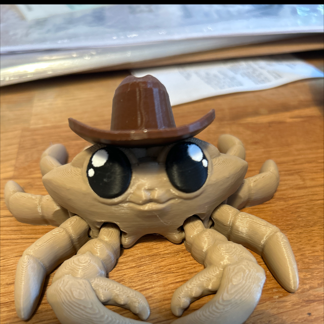 Cowboy Crab - Articulated.