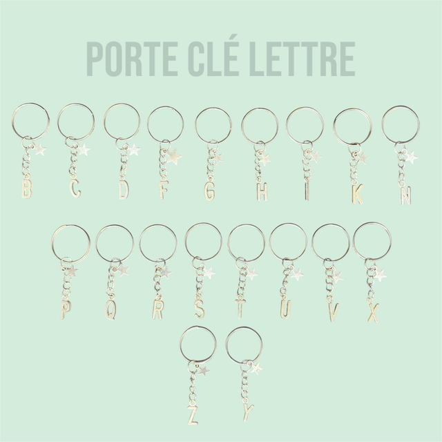 Porte clé Lettre