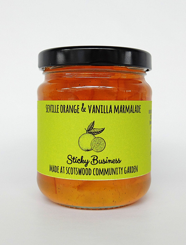 Seville Orange & Vanilla Marmalade 