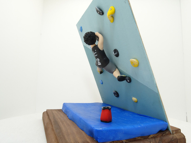 Climbing Wall Customized Figure