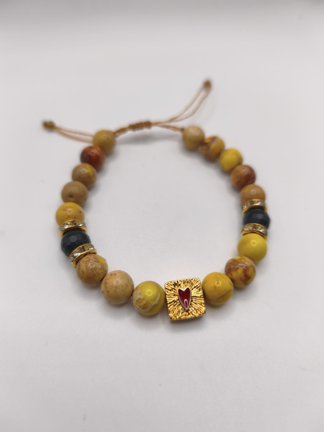 Bracelet jaspe impérial 