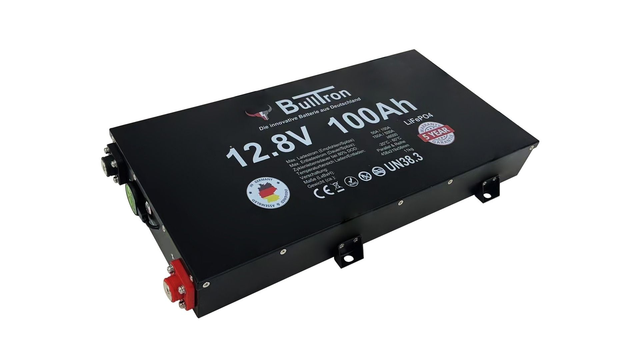 100Ah Bulltron Polar Slim LiFePO4 12.8V Akku mit Smart BMS, Bluetooth App und Heizung - 0% MwSt.