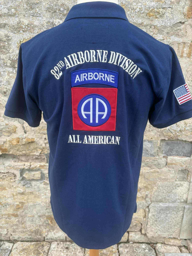 Polo 82nd Airborne Bleu (Collection 2023-2024)
