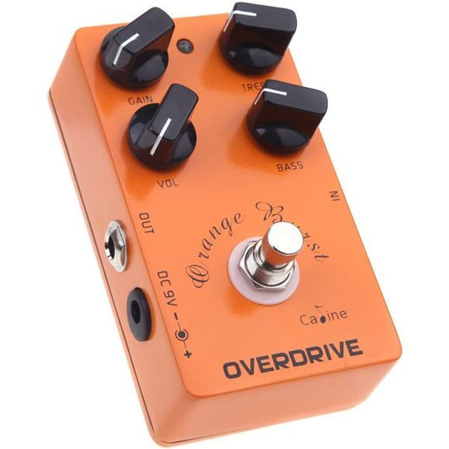 Caline CP-18 Orange Burst Overdrive guitar-effekt-pedal