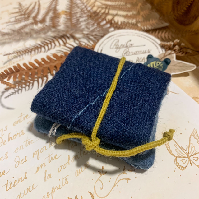 Porte Aiguilles brodé main